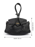 The Elythra in Ostrich Design — Ostrich-Embossed Leather
