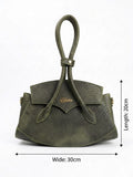 The Elythra in Crocodile — Snakeskin-Embossed Leather